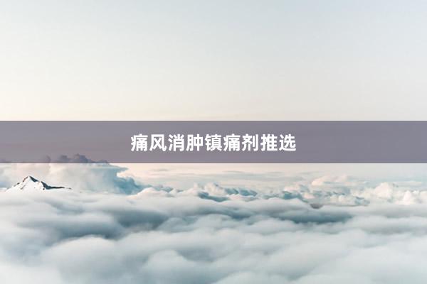 痛风消肿镇痛剂推选